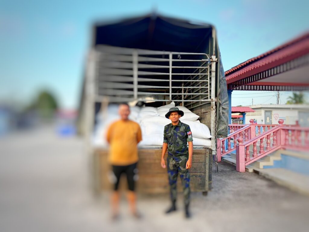 Lelaki terima upah RM100 bawa beras diseludup dicekup PGA