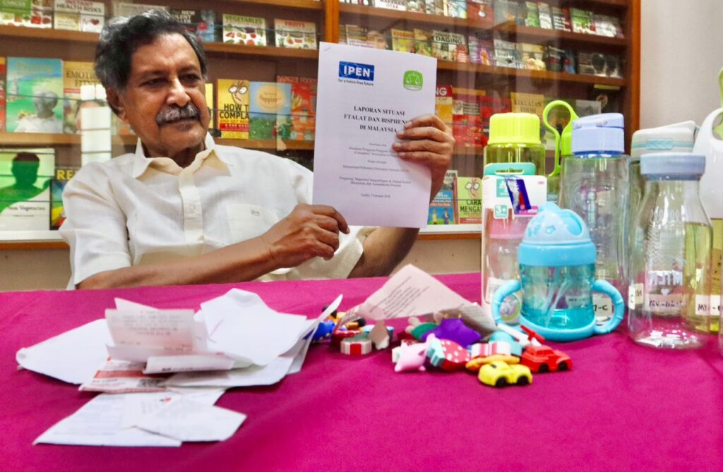 CAP gesa kerajaan senaraikan ftalat, bisphenol dalam MyEHS