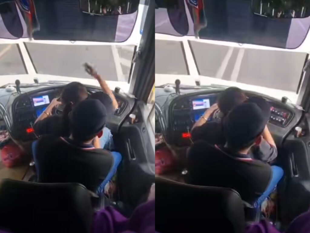 JPJ ambil tindakan pemandu bas meriba wanita