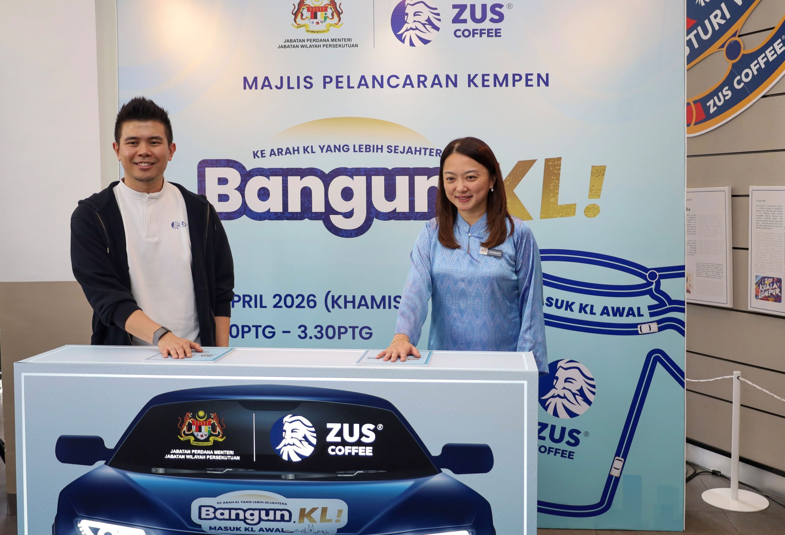 ZUS Coffee tawar kopi serendah RM5 menerusi inisiatif Bangun, KL! ZUS Coffee tawar kopi serendah RM5 menerusi inisiatif Bangun, KL!