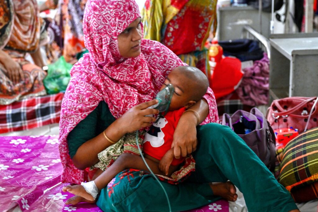 Hospital Bangladesh terbeban dipenuhi pesakit campak