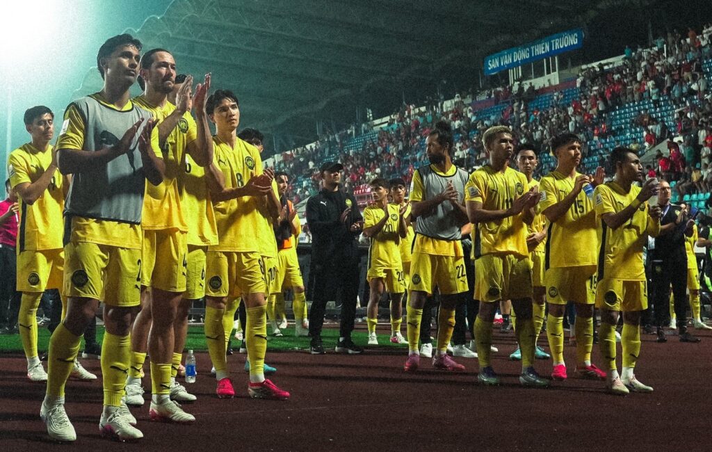 Harimau Malaya ‘jatuh’ ke kedudukan 138 dunia