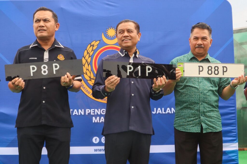 JPJ lancar bidaan nombor siri ‘P__P’ sempena 80 tahun penubuhan