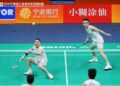 Aaron-Wooi Yik sewaktu beraksi pada pusingan pertama Kejohanan Badminton Asia di Ningbo, China, hari ini. - Ihsan Facebook BAM
