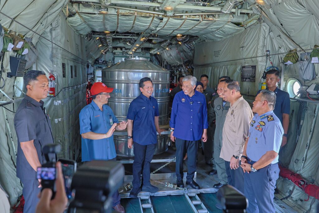 Pembenihan awan di wilayah utara tunjuk petanda positif