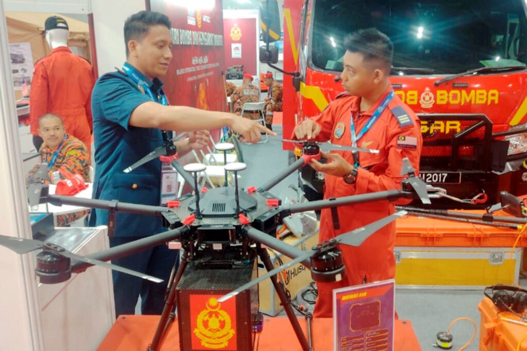Aset dron Bahagian Udara JBPM jadi tumpuan