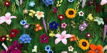 antara koleksi bunga dawai yang dihasilkan oleh Aina Hafiza Roslan.