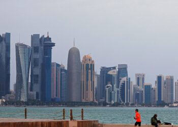 SEBAHAGIAN aset Iran kini disimpan di Qatar. - AFP