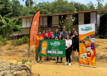 KEMPEN Gandakan Kebaikan oleh Tropicana Twister.