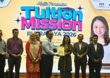 Hannah pada Majlis Perasmian Program Jati Diri Tuition Mission Peringkat Wilayah Persekutuan Putrajaya 2026 di Kompleks Perbadanan Putrajaya