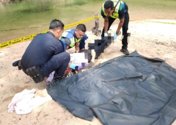 SURAYA Hassan ditemukan lemas di Sungai Lata Ulu Kasar dekat Kampung Sungai Tong, Setiu, Terengganu.