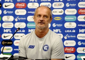 Ketua jurulatih KL City FC, Risto Vidakovic Savic Risto. UTUSAN/RAJA JAAFAR ALI