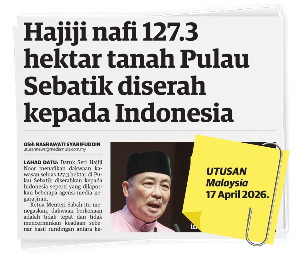 Pulau Sebatik: Laporan media Indonesia tidak benar