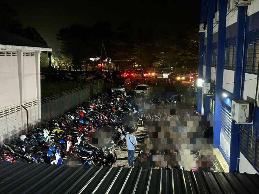 Polis sita 117 motosikal dalam Op Samseng Jalanan di Kuala Kangsar