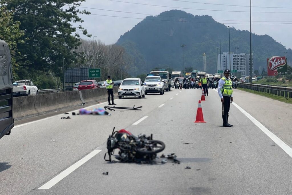 Peserta konvoi maut nahas membabitkan motosikal, lori