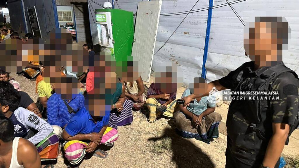 Serbu tapak projek hidrokuasa, 114 PATI ditahan