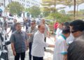 ANWAR Ibrahim ketika hadir sempena Konvensyen Keadilan Johor di Ekoflora, di sini hari ini.