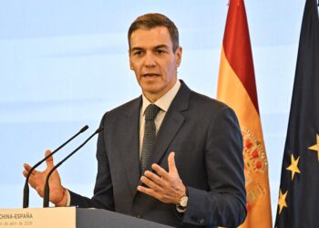 GAMBAR fail Pedro Sanchez. - AFP