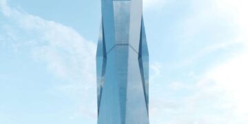 SESI bergambar berkumpulan di Look at 118 dalam presint Merdeka 118 semasa program Jelajah Warisan KL.