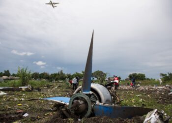 NAHAS udara kerap dikaitkan dengan muatan berlebihan dan cuaca buruk di Sudan Selatan. - AFP