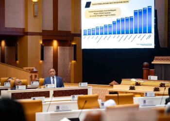 MENTERI Besar Perak, Datuk Seri Saarani Mohamad  pada Sidang Dewan Undangan Negeri (DUN) Perak.