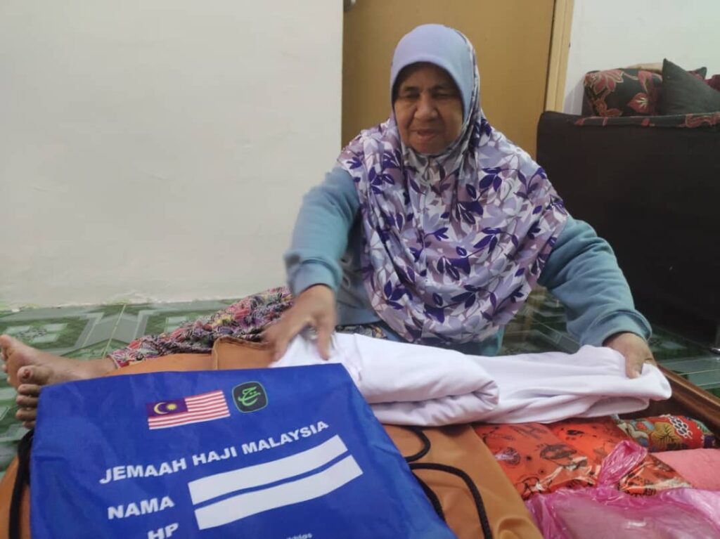 Impian tunai haji tercapai pada usia 70 tahun, selepas setahun tertangguh