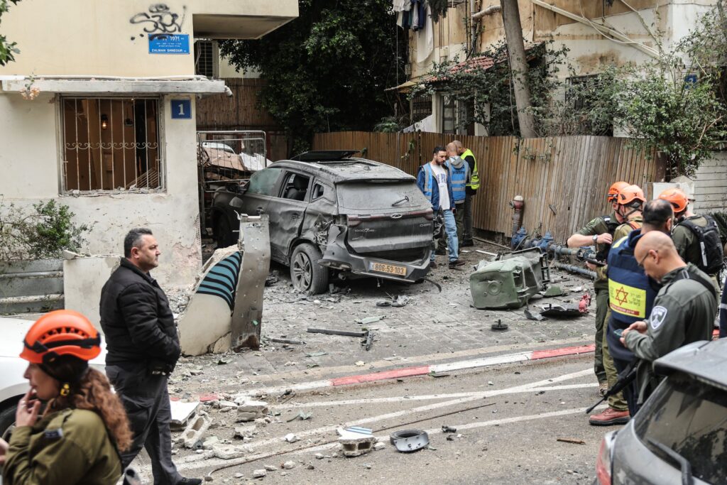 14 cedera dekat Tel Aviv akibat peluru berpandu Iran