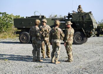 TENTERA AS menyertai latihan tahunan di Filipina. - AFP