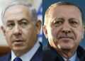 GAMBAR fail Erdogan (kanan) dan Netanyahu. - AFP
