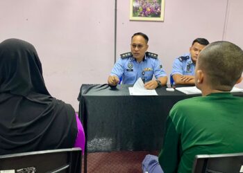 ZAZA (kiri) antara 30 banduan dibebaskan awal pada Majlis Pelepasan Banduan Secara Lesen (PBSL) Ihsan Madani sempena Hari Raya Aidilfitri 2026 di Penjara Pokok Sena.