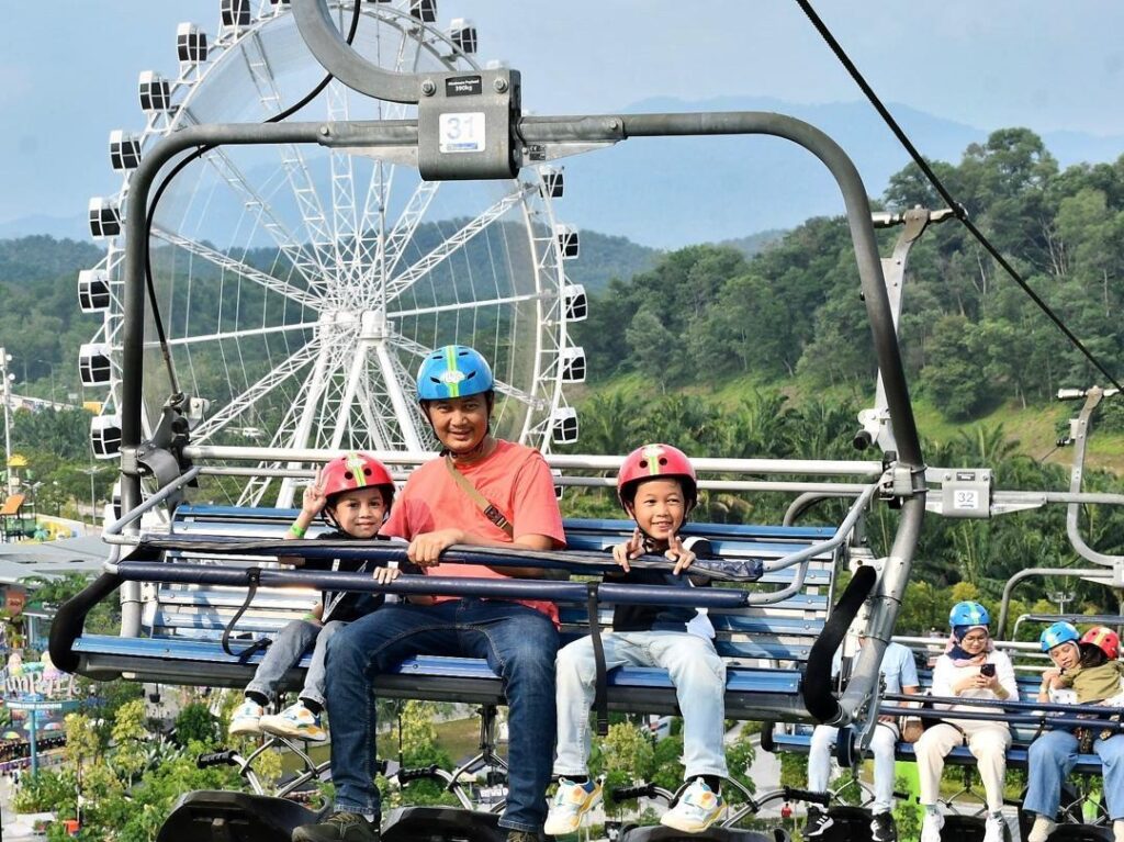 ‘Takut tapi mahu’ di Skyline Luge Kuala Lumpur