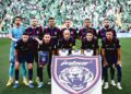 BARISAN kesebelasan utama JDT dalam aksi suku akhir Liga Juara-Juara Asia Elit menentang Al-Ahli, hari ini. - FB JDT