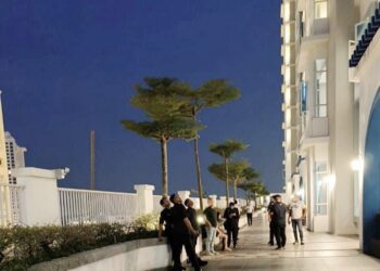 SEORANG remaja perempuan maut selepas dipercayai terjatuh dari tingkat 16 sebuah kondominium di Tanjong Tokong, Pulau Pinang petang semalam.-GAMBAR/MEDIA SOSIAL