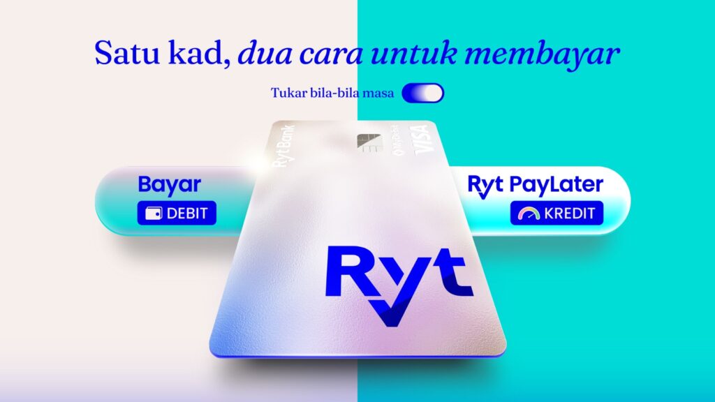 Ryt Bank perkenal kemudahan BNPL pada kad debit