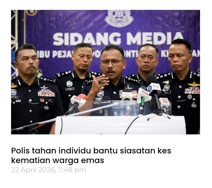 Anak tumbuk bapa hingga maut alami masalah mental