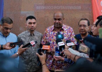 R. Ramanan dalam program Karnival Kerjaya Premium MYFutureJobs anjuran Pertubuhan Keselamatan Sosial (Perkeso) di Pusat Konvensyen Kuala Lumpur (KLCC), hari ini.