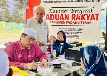 KAUNTER bergerak diperkenalkan sebagai pemudah cara kepada aduan rakyat.