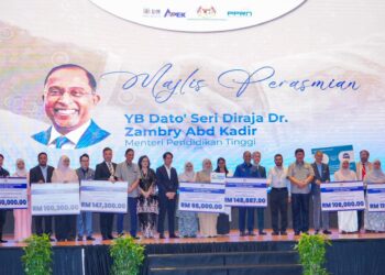 ZAMBRY Abd. Kadir ketika majlis perasmian Persidangan Public - Private Research Network (PPRN) 2026 di Whyndham Grand Bangsar. UTUSAN/SADDAM YUSOF