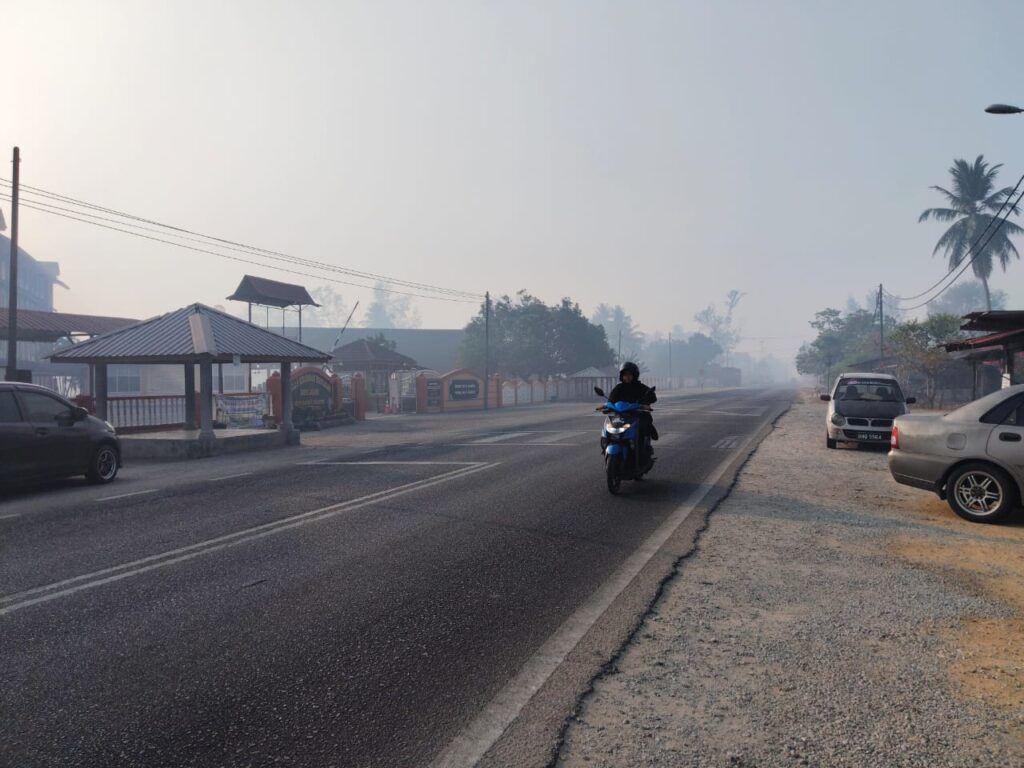 10 sekolah terjejas jerebu akibat kebakaran gambut di Bachok