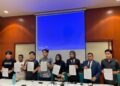BRENDON Gan (tengah) pada sidang media khas bersama Sekretariat Reformasi Institusi Pendidikan Tinggi( #ReformIPT)