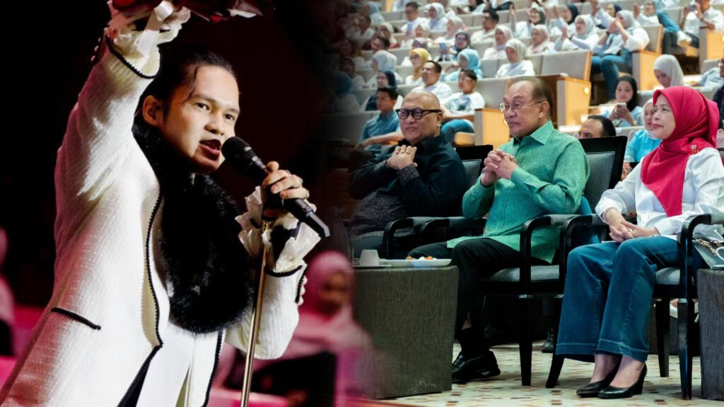 Amir Masdi meremang, nyanyian dipuji PMX