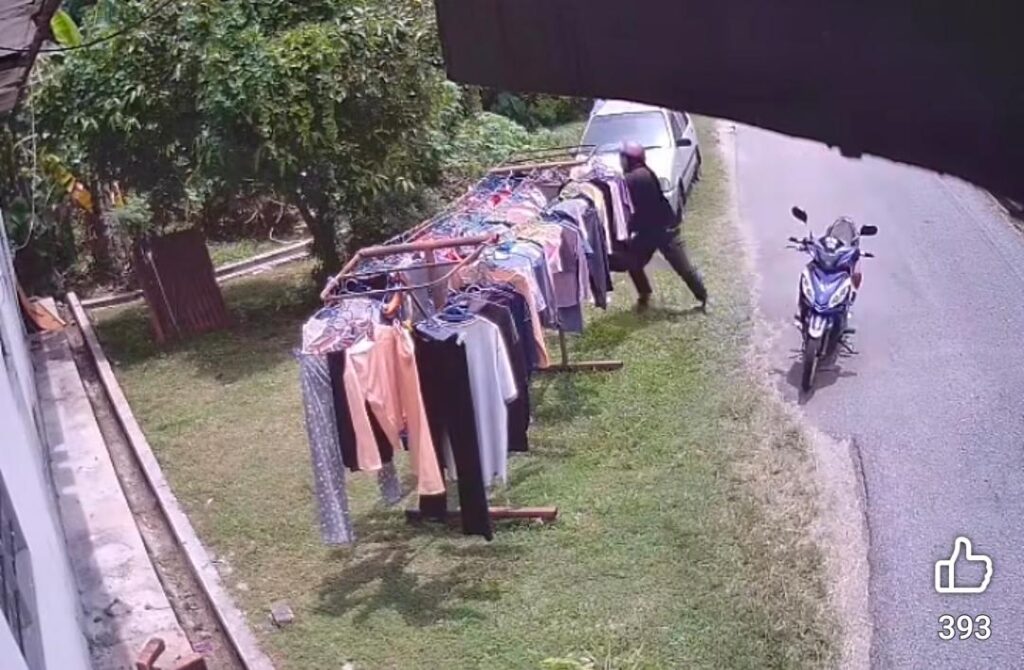 Polis kesan lelaki curi pakaian dalam wanita