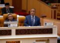 SAARANI Mohamad pada Sidang Dewan Undangan Negeri (DUN) Perak hari ini.