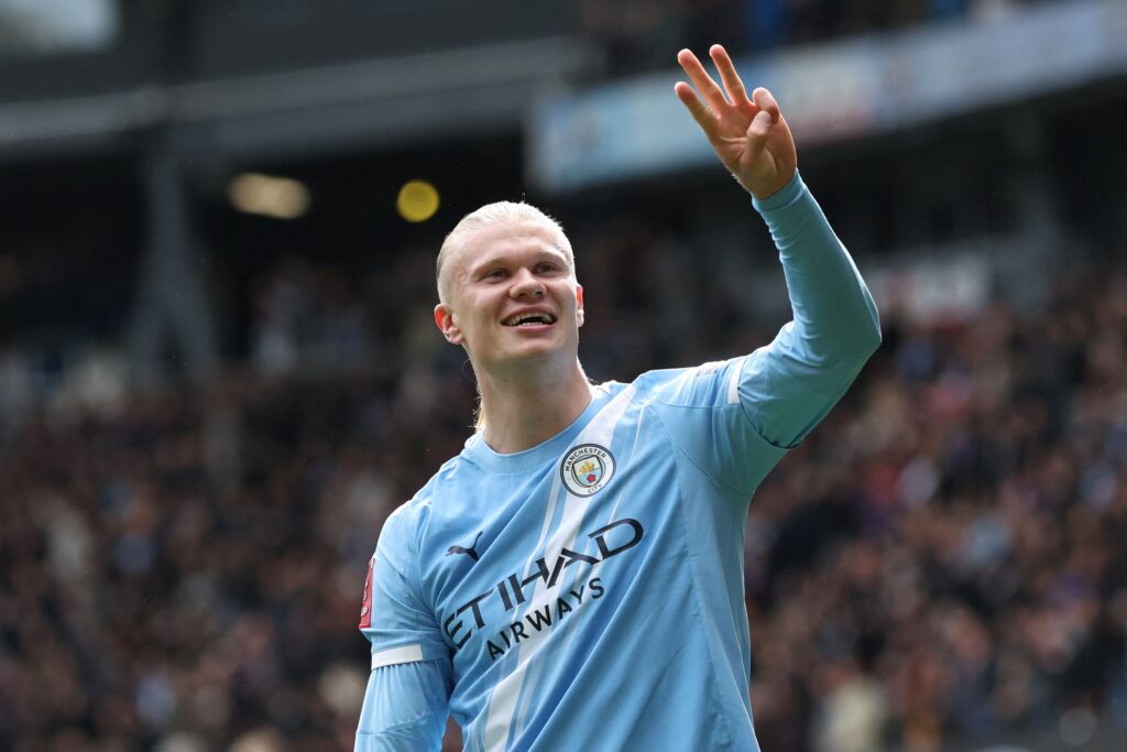 Haaland hatrik, City mara ke separuh akhir Piala FA