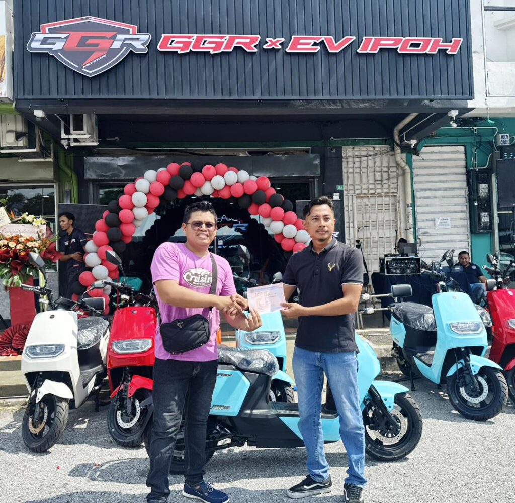 GGR buka cawangan di Ipoh, perluas pasaran motor EV wilayah utara