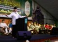 HAMZAH Zainudin menyampaikan Pidato Perdana Penyatuan Ummah sempena Ijtimak Antarabangsa Perpaduan Ummah Ke-5 dan Himpunan Alam Melayu 2026 di pekarangan Kompleks Sukan Negeri, Kuala Nerus, Terengganu - UTUSAN/PUQTRA HAIRRY