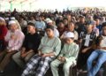 SEBAHAGIAN pengunjung yang hadir pada Ijtimak Antarabangsa Perpaduan Ummah dan Himpunan Alam Melayu di Kompleks Sukan Negeri, Kuala Nerus, Terengganu. - UTUSAN/PUQTRA HAIRRY