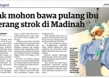 KERATAN akhbar Utusan Malaysia 6 April 2026.