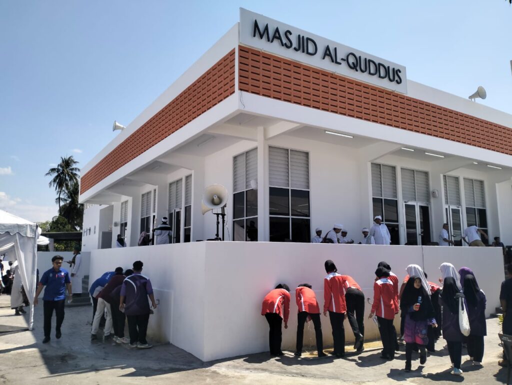 Terima kasih PM, pembinaan Masjid Al-Quddus siap Mei 2027