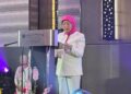 NANCY Shukri berucap dalam Majlis Tautan Kasih Ibu Tunggal (KasihniTa) di Kuala Lumpur, hari ini.
